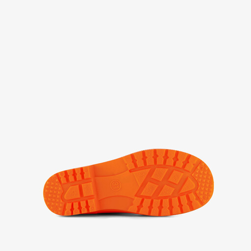 Oranje kinder regenlaarzen