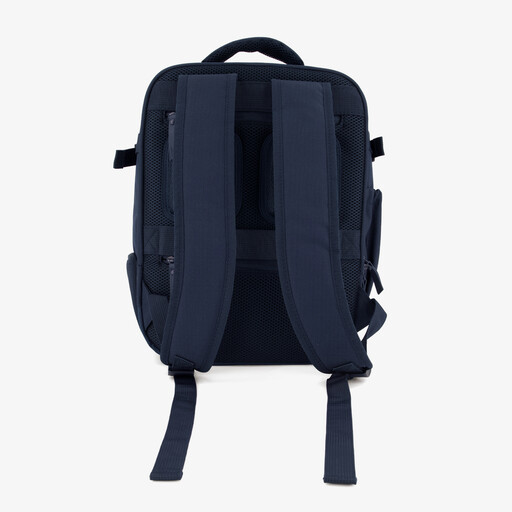 Rugzak en handbagagetas 40 liter blauw