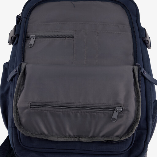 Rugzak en handbagagetas 40 liter blauw