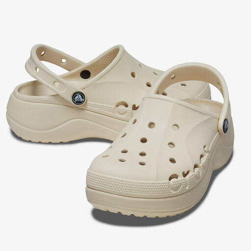 Baya Platform Clog dames klompen beige