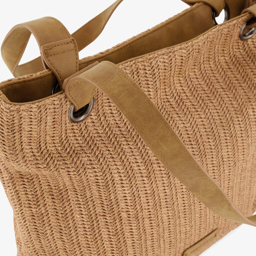 Dames shopper cognac