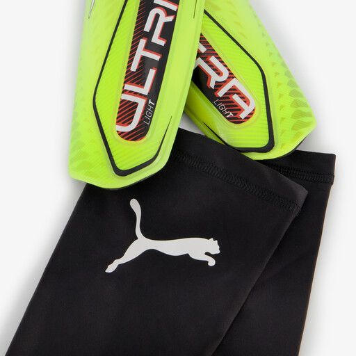 Ultra light Sleeve scheenbeschermers geel zwart