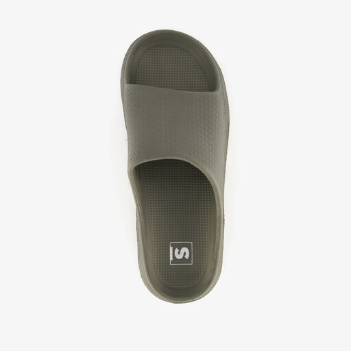 Heren badslippers donkergroen