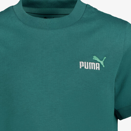 ESS 2 Color Small No. 1 Logo kinderen sport T-shirt groen