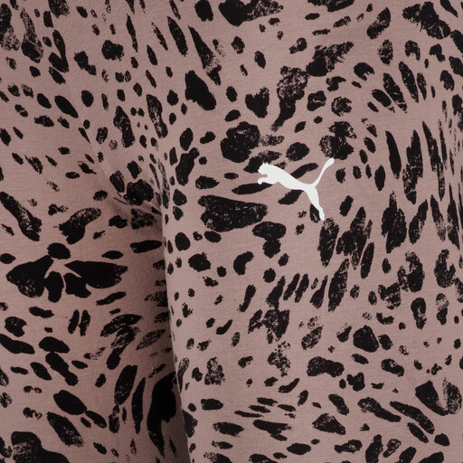 ESS Graphic Animal AOP meisjes sportshort bruin