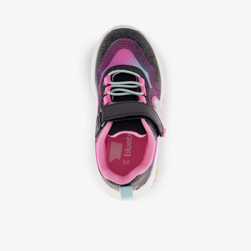 Meisjes sneakers met lampjes roze