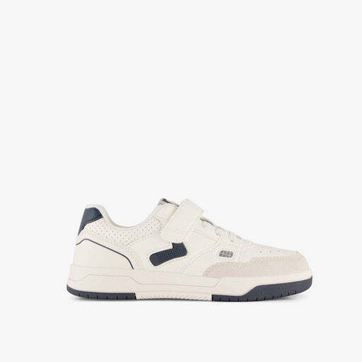 Jongens sneakers wit blauw