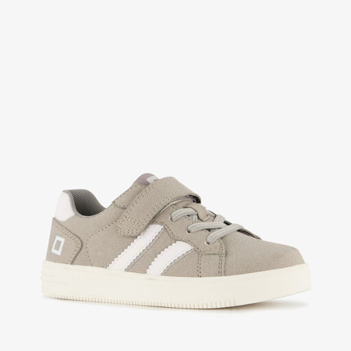 Jongens sneakers grijs wit