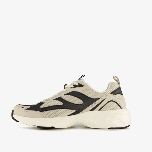 Blue box heren dad sneakers beige zwart