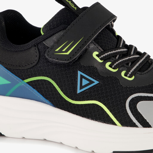 Kinder sportschoenen zwart blauw