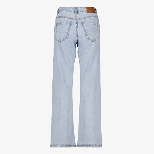 Dames wide leg jeans lichtblauw lengte 31