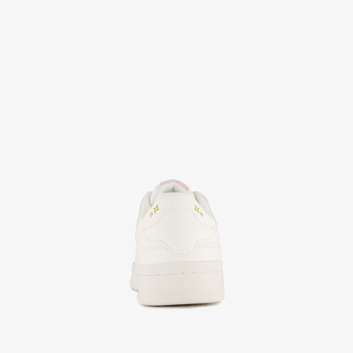 Meisjes sneakers met icoontjes wit