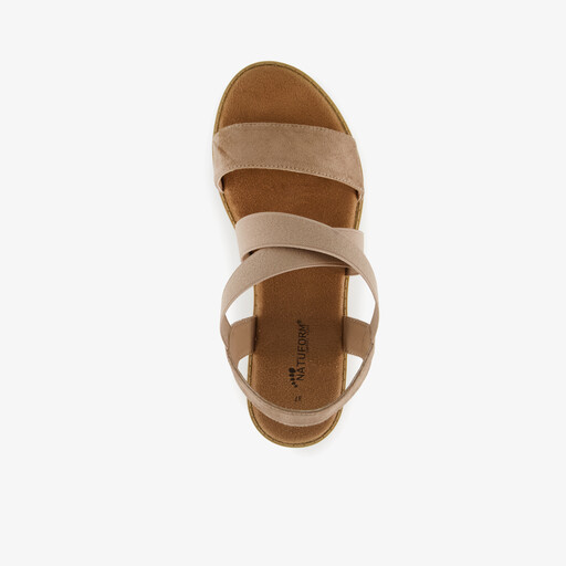 Dames sandalen beige