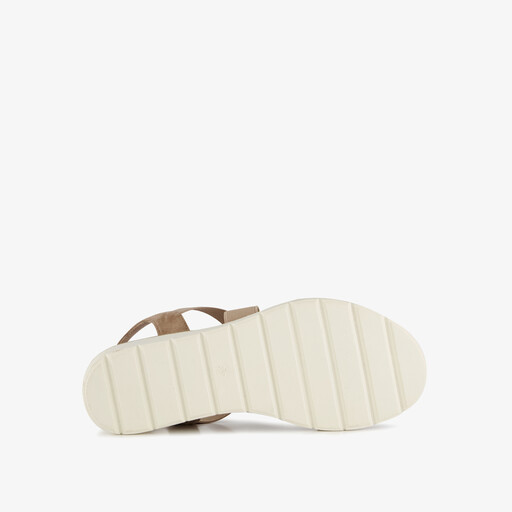 Dames sandalen beige