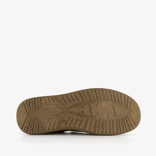 Gevoerde heren pantoffels bruin