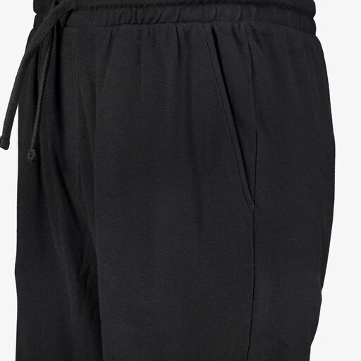 Heren sweatshort zwart