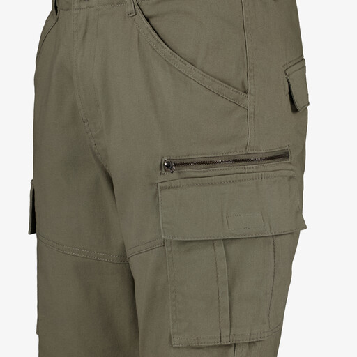 Heren cargo short donkergroen
