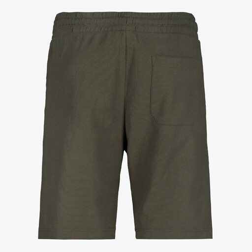 Heren sweatshort donkergroen