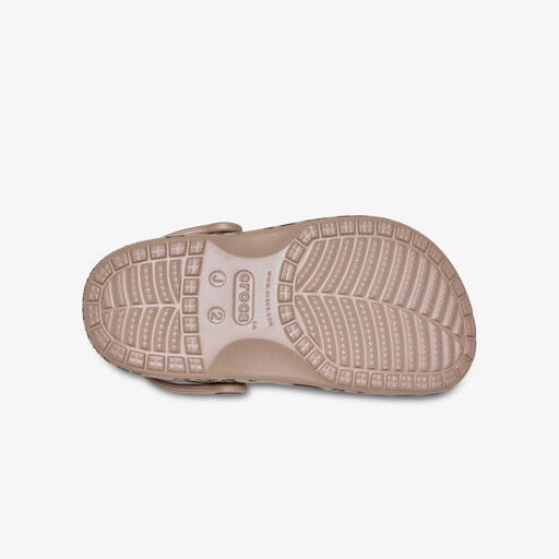 Baya Clog Leopard kinder klompen bruin