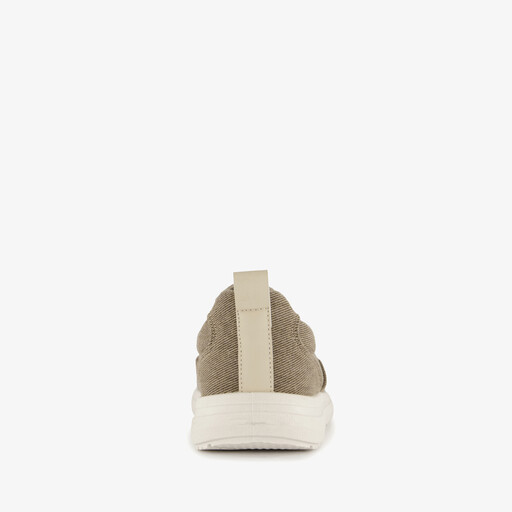 Heren instappers beige