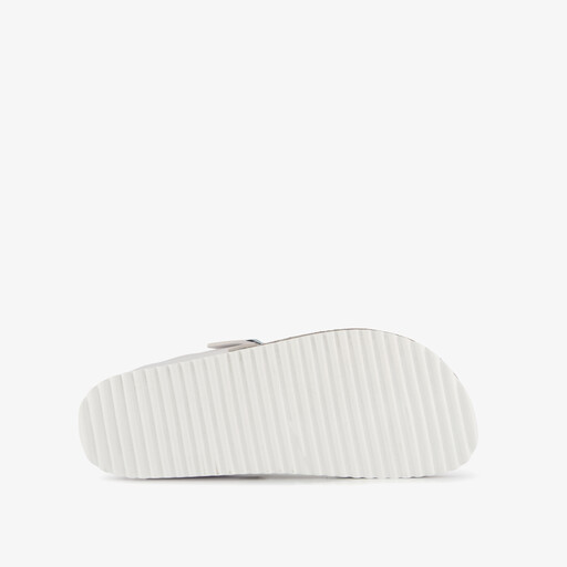 Dames bio teenslippers zilver