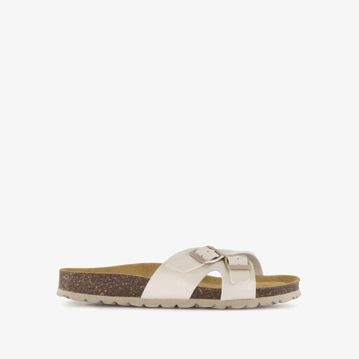 Dames bio slippers goud