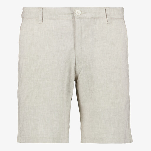 Linnen heren short lichtgroen