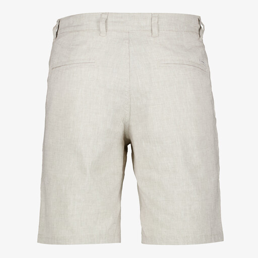 Linnen heren short lichtgroen