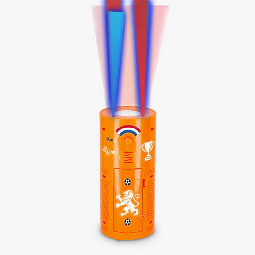 Elektrische bellenblaasmachine oranje