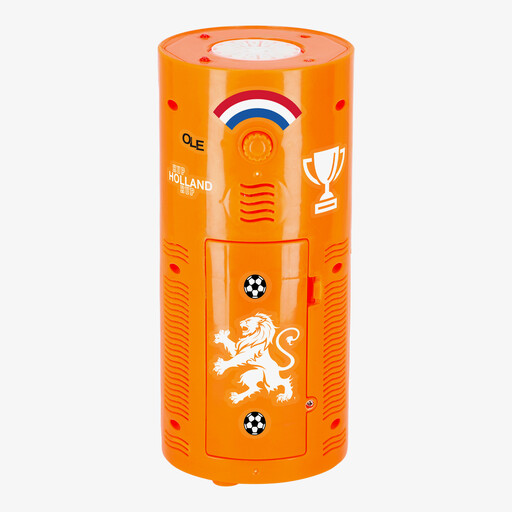 Elektrische bellenblaasmachine oranje