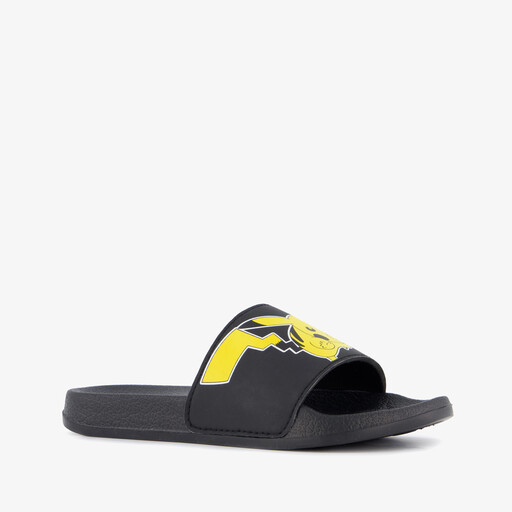 Pokémon kinder badslippers zwart geel