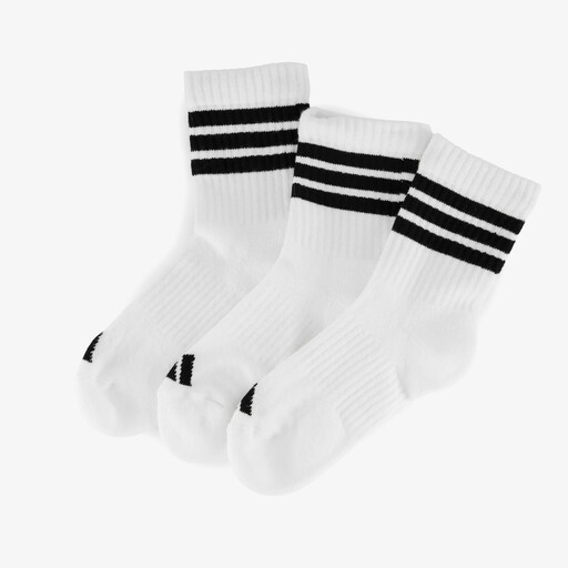 Crew kinder sokken wit zwart