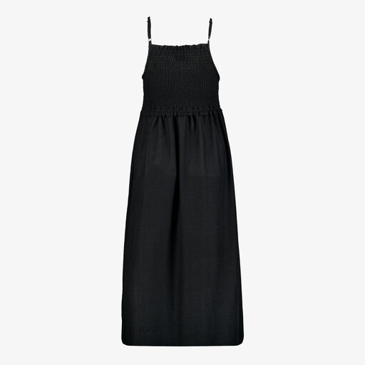 Dames maxi jurk zwart