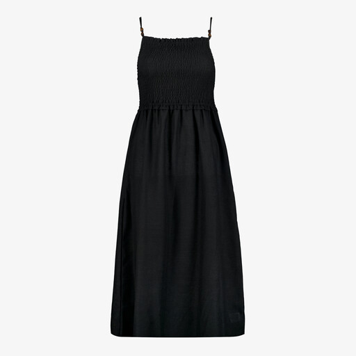 Dames maxi jurk zwart