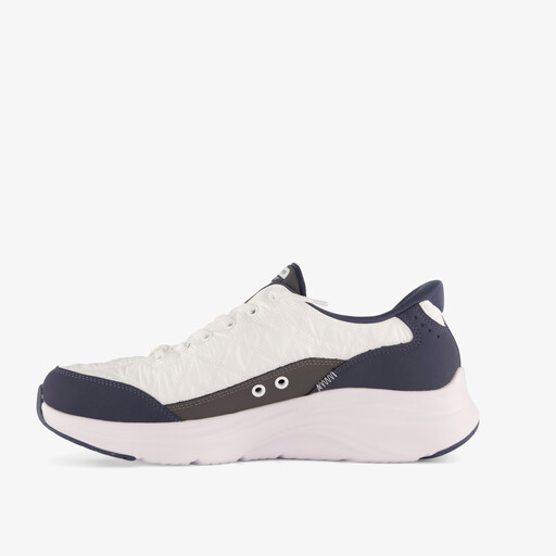 Cozy Fit heren sneakers wit blauw