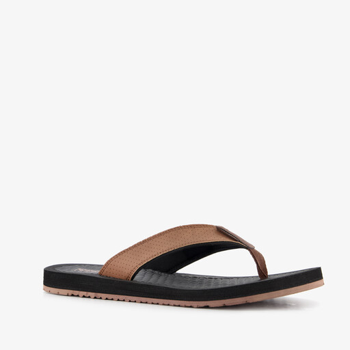 Tantric heren teenslippers bruin