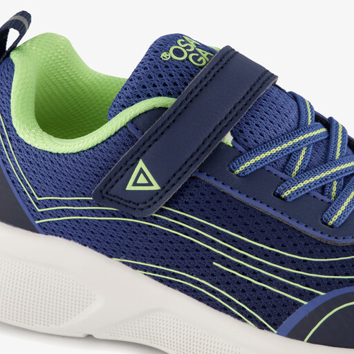 Kinder sportschoenen blauw groen