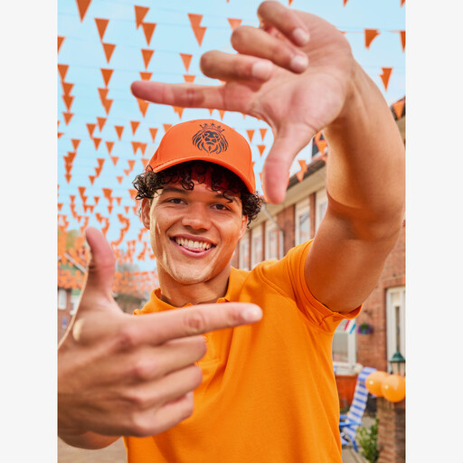 WK pet oranje zwart