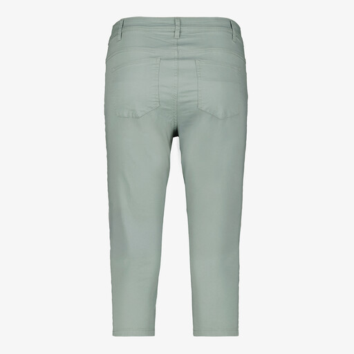 Dames capri broek groen
