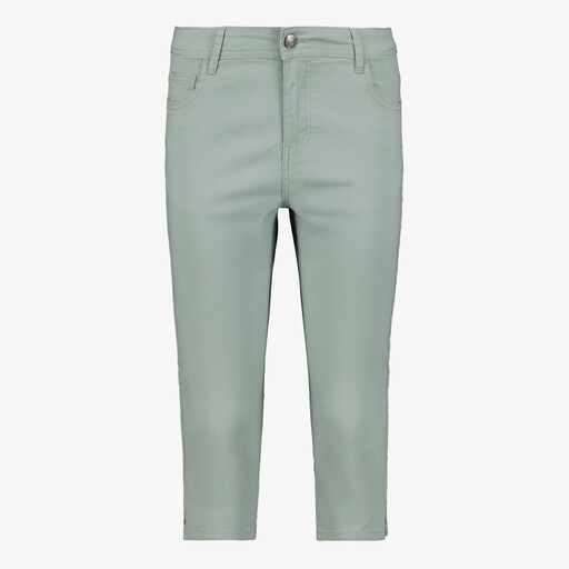 Dames capri broek groen