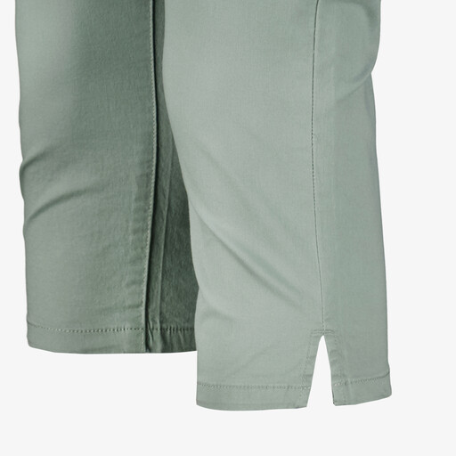 Dames capri broek groen