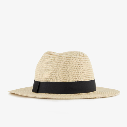 Dames strandhoed beige