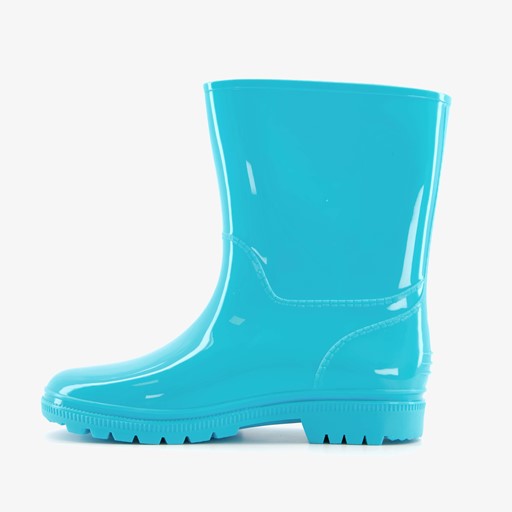 Blauwe kinder regenlaarzen