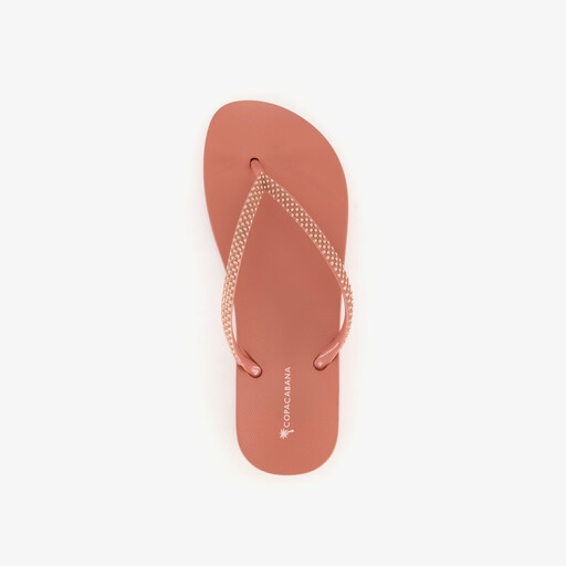 Anatomic Shine dames teenslippers roze
