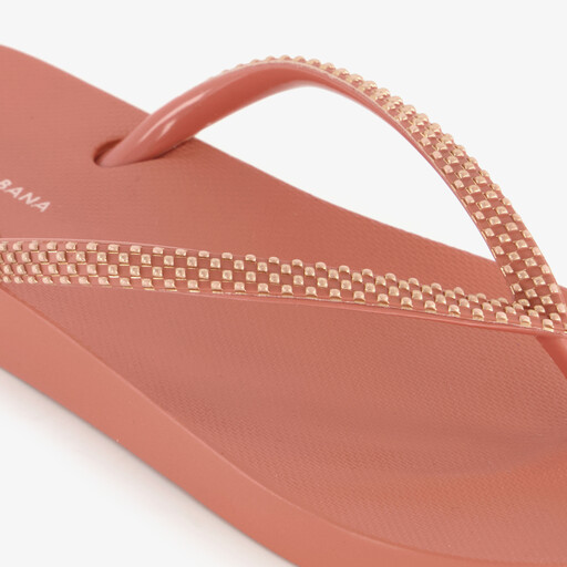 Anatomic Shine dames teenslippers roze