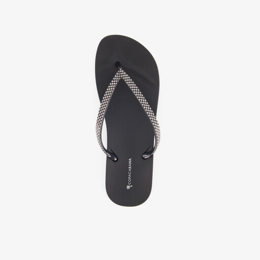 Anatomic Shine dames teenslippers zwart