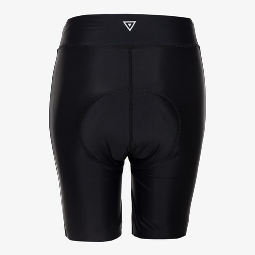 Dames fietsbroek met zeem zwart