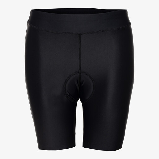 Dames fietsbroek met zeem zwart