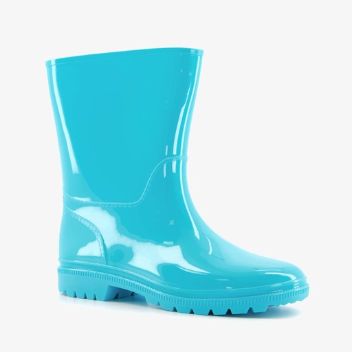 Blauwe kinder regenlaarzen