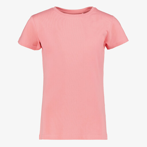 Basic meisjes T-shirt roze
